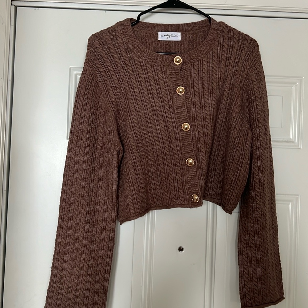CJLA Brown Sweater